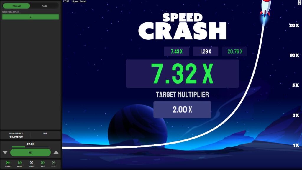 Speed Crash (Hacksaw Gaming)
