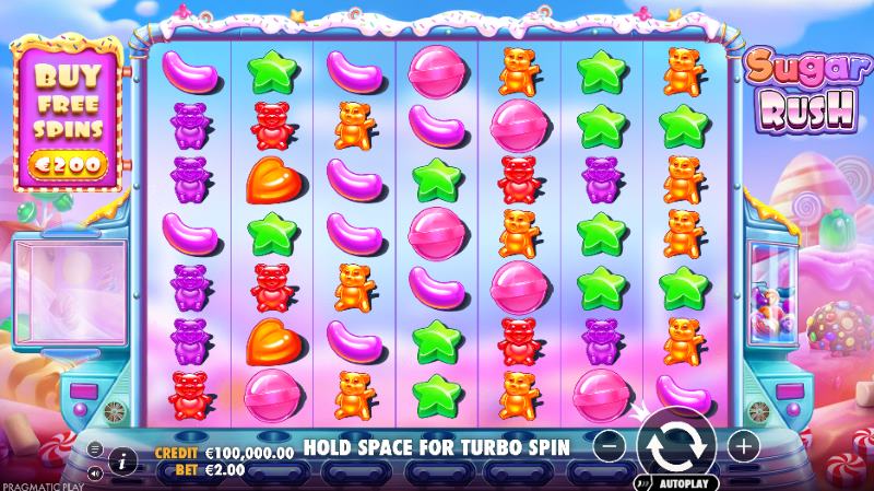 Sugar Rush, besproken in onze Candy Blast slot reviews