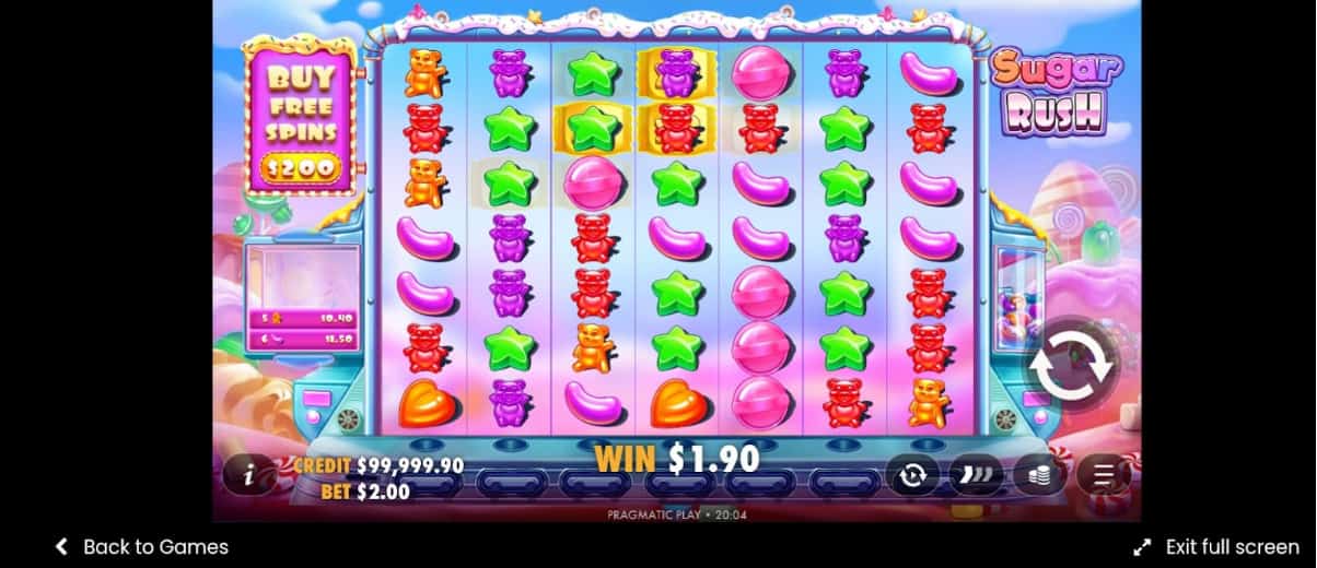 Sugar Rush slot mobiel spelen Getest op iPhone & Android