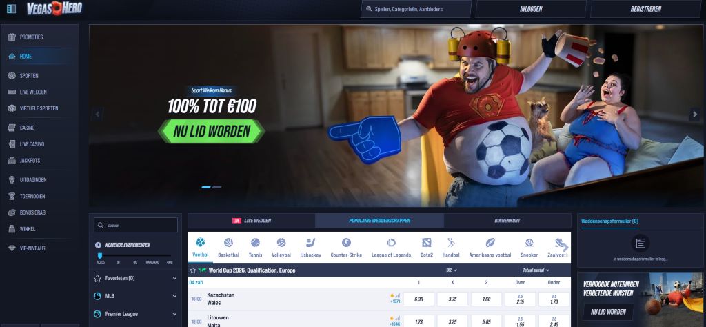 Vegas Hero beste allround casino app alternatief