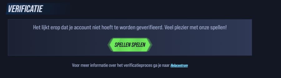 Verifieer je identiteit