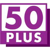 50plus logo