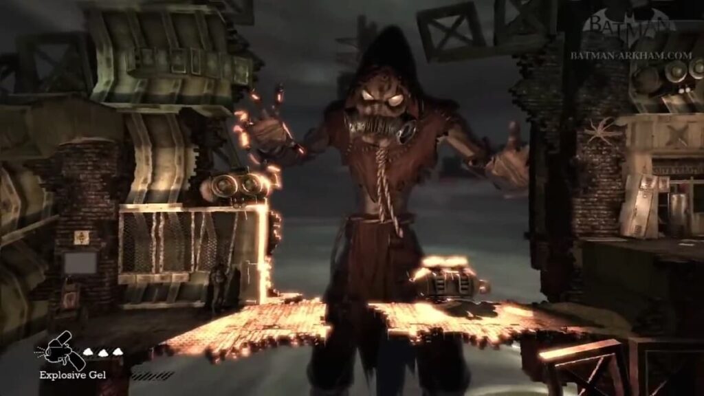 Batman: Arkham Asylum – de Scarecrow-hallucinatie