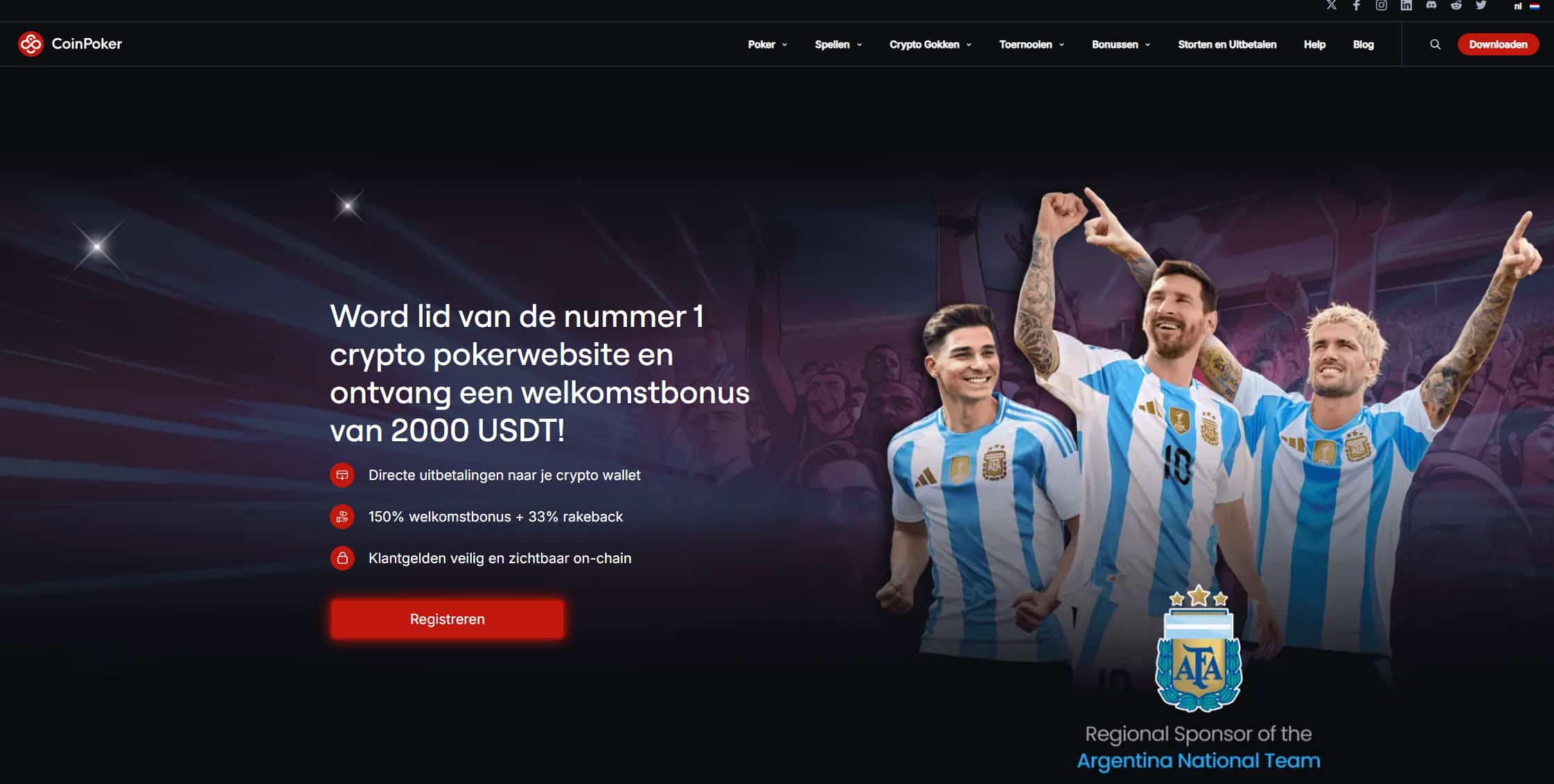 Kies je pokersite Nederland