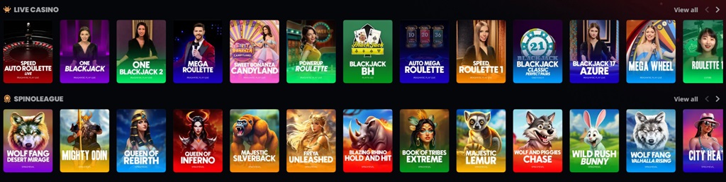 Populaire spellen bij online crypto casino's