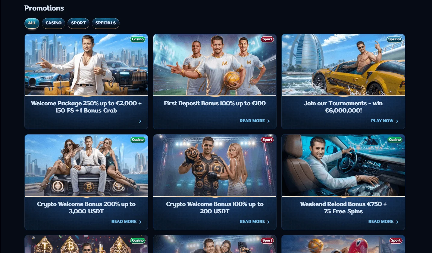 Millioner bonussen, online casino