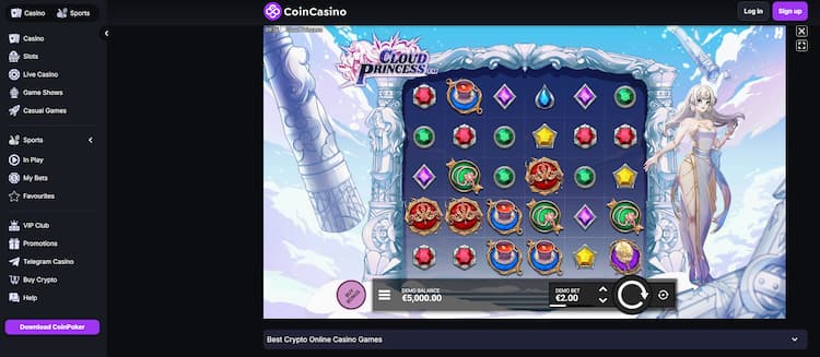 CoinCasino - Cloud Princess