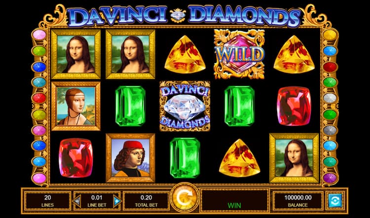 Da Vinci Diamonds Slot