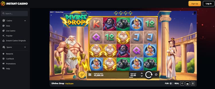 Divine Drop Slot-Instant Casino