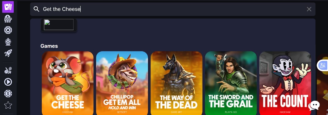 Get the Cheese op CoinCasino