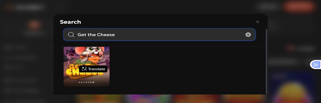 Get the Cheese op Gxbet