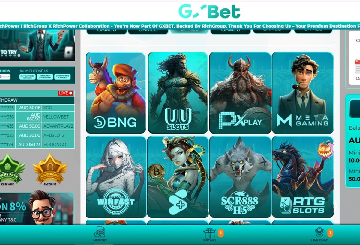 Gxbet Slots