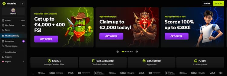 Is Instasino betrouwbaar