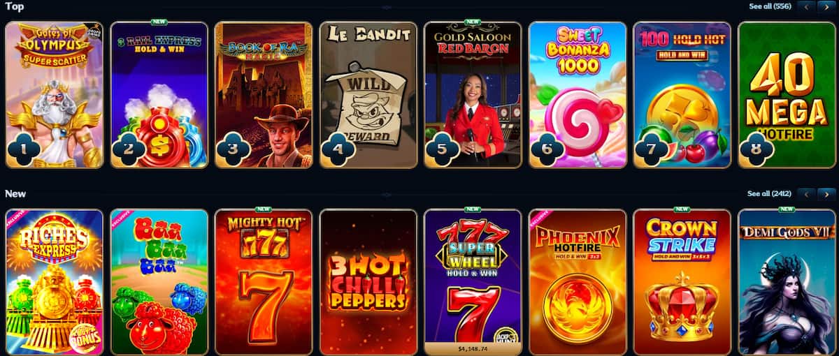 Speel bij het casino voor echt geld