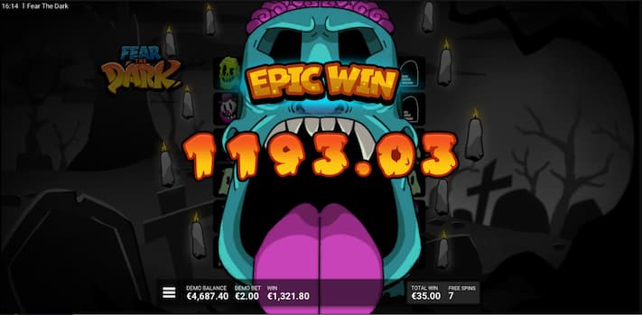 Symbolen en winlijnen Fear the dead