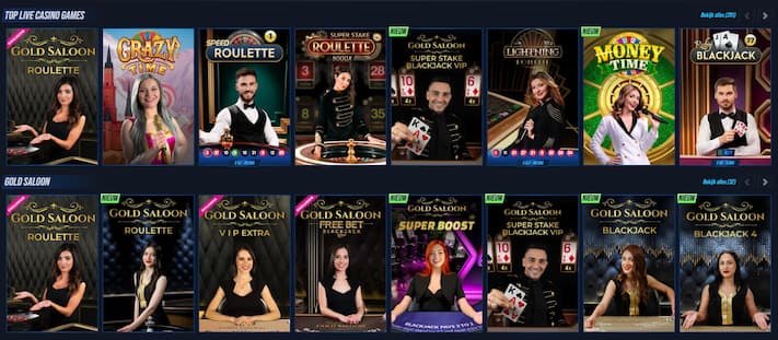 Vegas Hero Live Casino