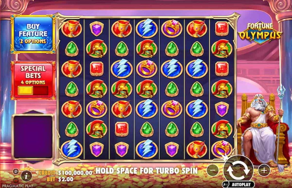 Fortune of Olympus brengt spanning in elke spin