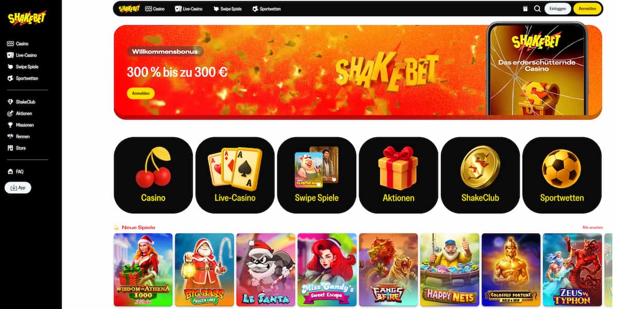 Shakebet casino