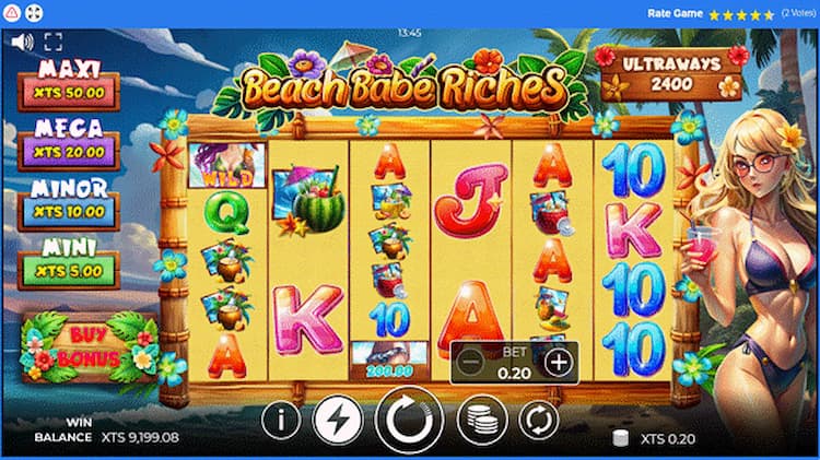 Beach Babe Riches Slot