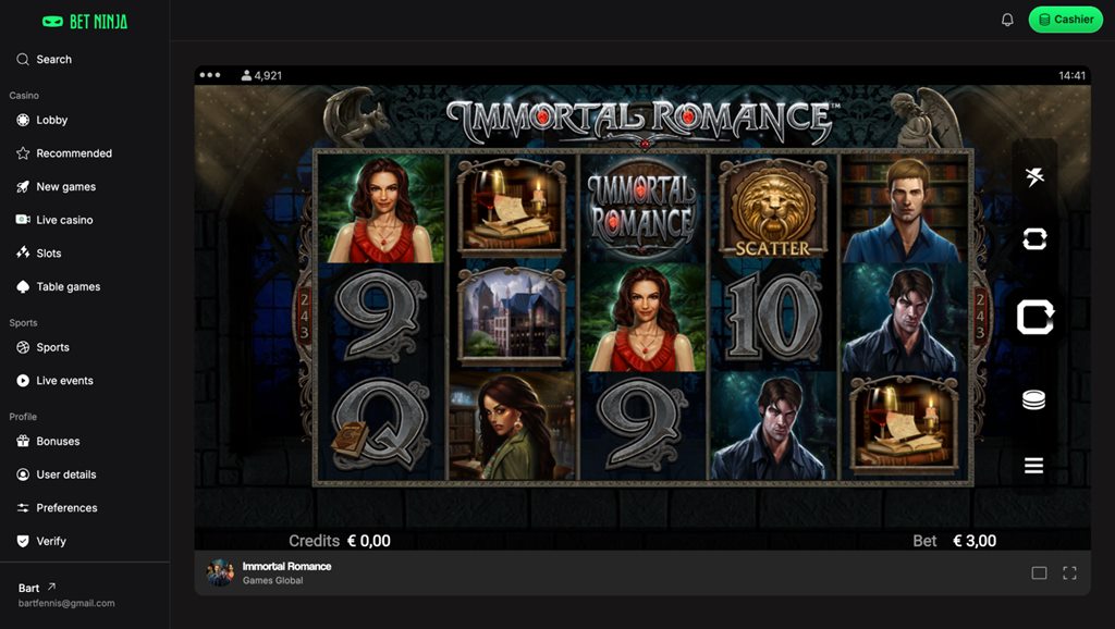 Betninja Immortal Romance