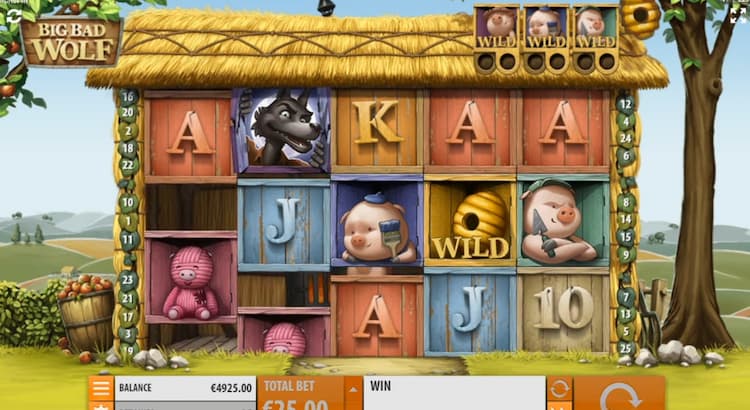 Big Bad Wolf Slot Mobiel Spelen (iPhone & Android)