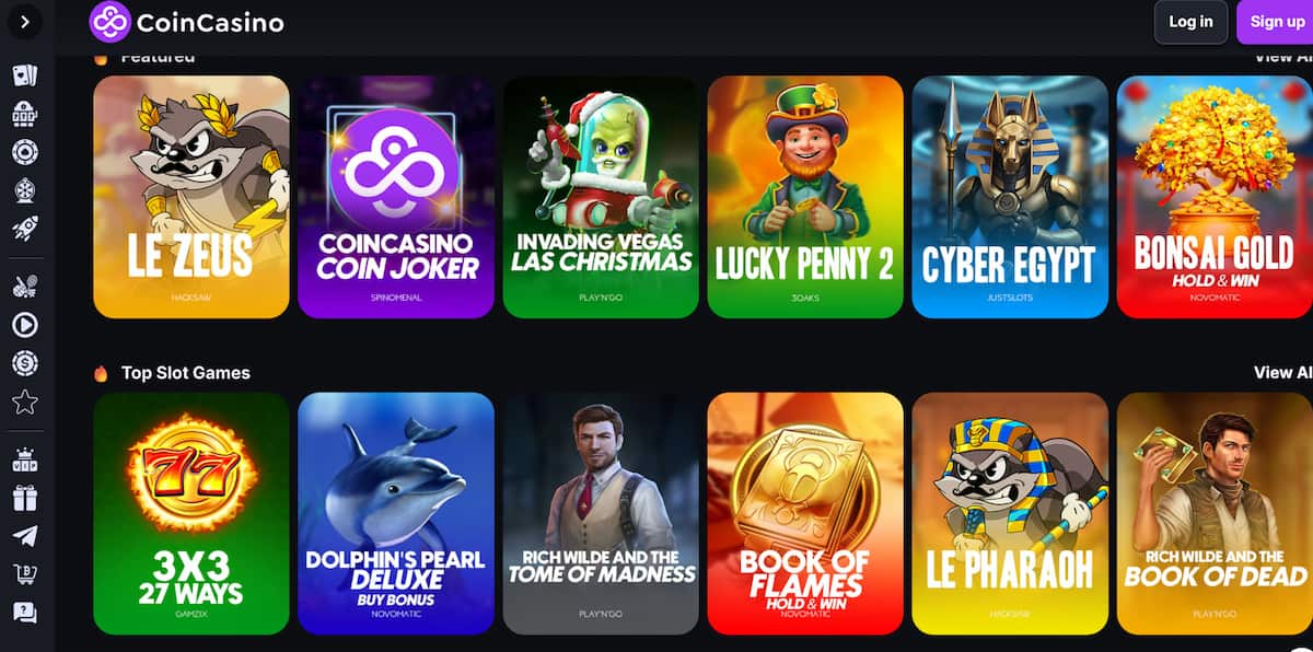 CoinCasino Beste Paysafecard Casino