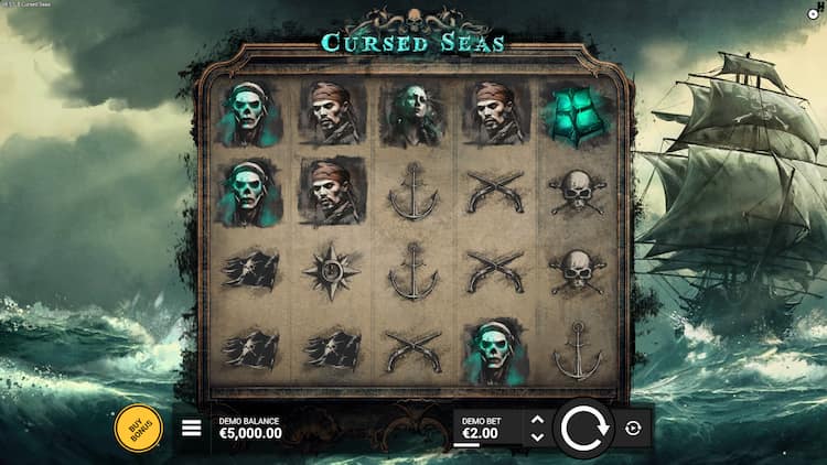 Cursed Seas review - spelafbeelding