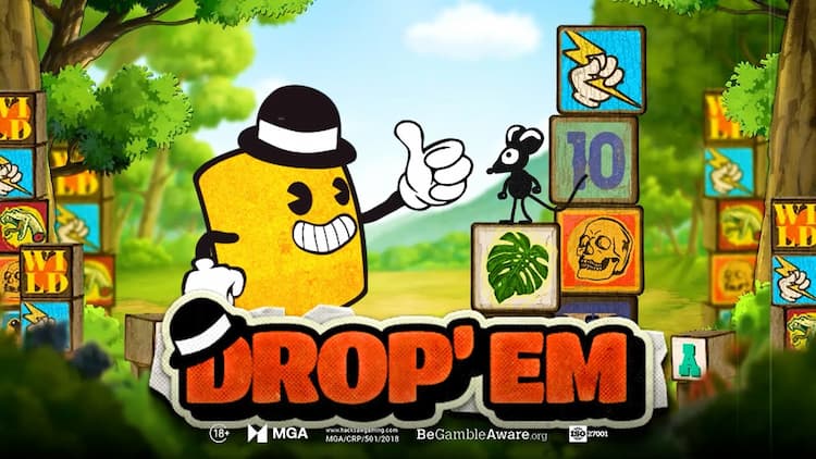 Drop ‘Em review - spelafbeelding