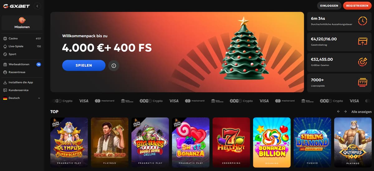 GXBet Fortune Divine