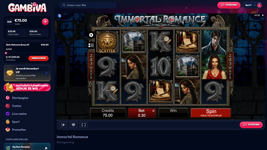 Gambiva Immortal Romance