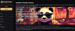 Golden panda online casino