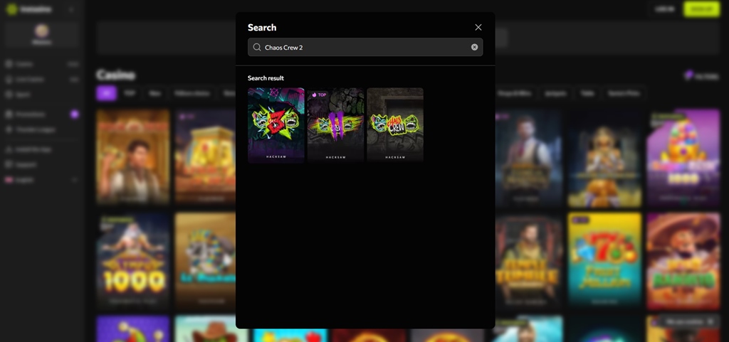 Chaos Crew 2 Instasino