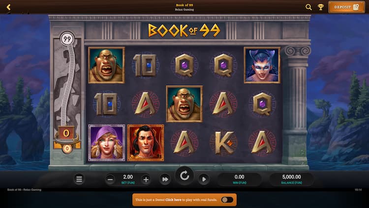 Lizaro Book of 99 en premium uitbetalingsmogelijkheden