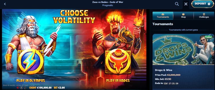 Millioner: Beste casino om Zeus vs Hades gratis te spelen