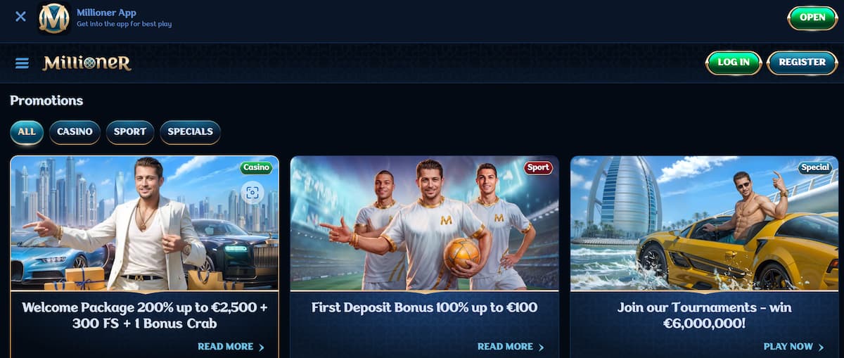 Millioner Paysafecard Casino