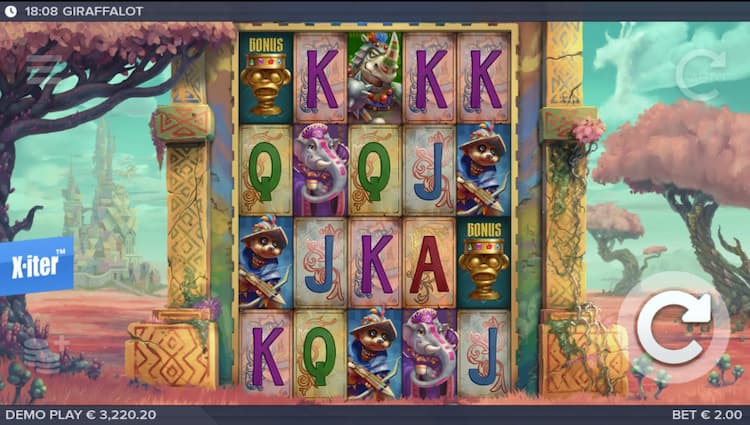 Nieuwste ELK Studios gokkasten Giraffalot