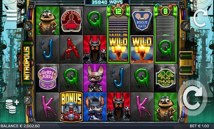 Populairste spellen van ELK Studios Nitropolis