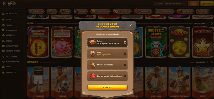 Register Curacao Casino