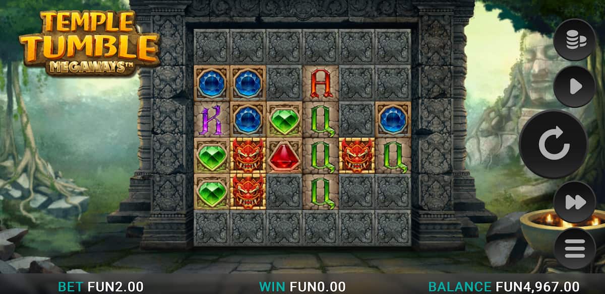 Relax Gaming Temple Tumble Mobiel Spelen