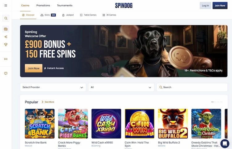Spindog Curacao Casino