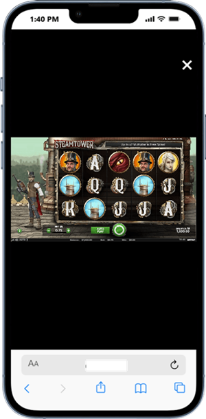 Steam Tower Mobiel Spelen
