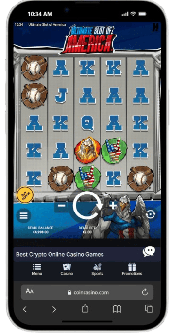 Ultimate Slot of America Mobiel Spelen - Getest op iPhone & Android