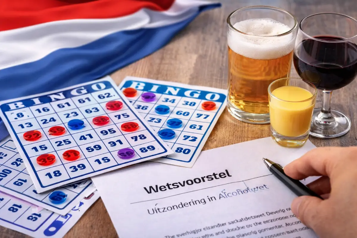 Bingo Alcoholwet: wetsvoorstel voor wettelijke uitzondering