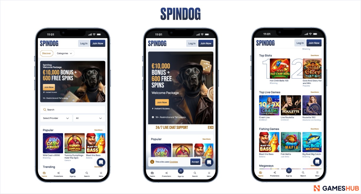spindog casino mini review