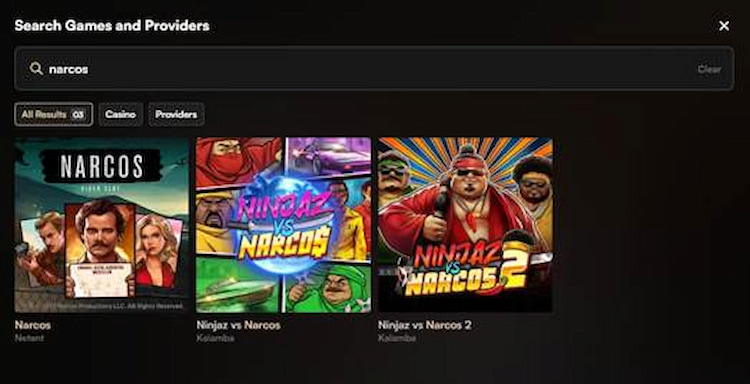 Harry's Casino Narcos en royale welkomstbonus