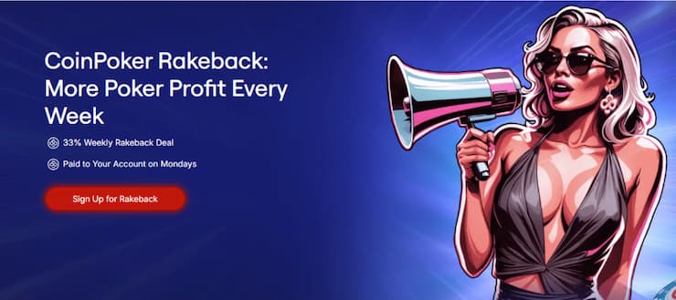 CoinPoker rakeback