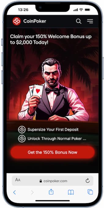 CoinPoker Nederland mobile