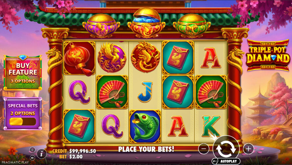 Slot van de Week: scoor geld en multipliers in Triple Pot Diamond