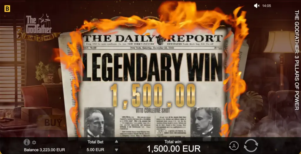 BGaming lanceert The Godfather: 3 Pillars of Power met filmische sfeer en drie bonusfeatures