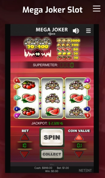 Spille Mega Joker på mobil – iOS- og Android-vennlighet
